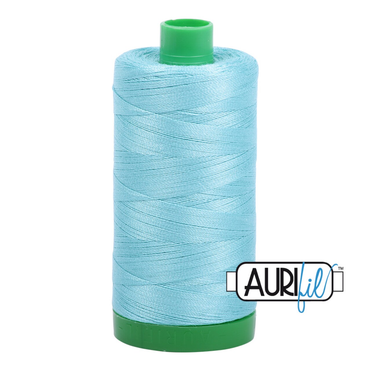 Light Turquoise (5006) | 40wt Large Spool (1000M / 1094Y) | Aurifil Thread